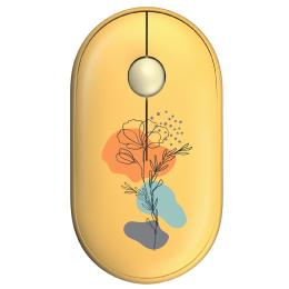 Мишка 2E MF300 FLORA WL BT Yellow POPPY Silent