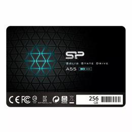 Внутрішній SSD диск Silicon Power A55 (SP256GBSS3A55S25) Black 256GB
