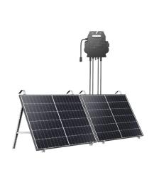 Сонячна панель Anker SOLIX RS40 Rigid Solar Panel (415W) + MI80 (BLE) Micro Inverter Black 600W/800W