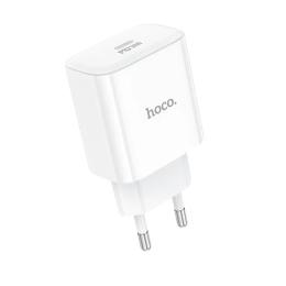Адаптер живлення для телефона Hoco C76A Pro Majestic Single Port White 30W Charger