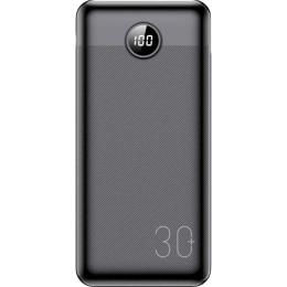Зовнішній портативний акумулятор YENKEE YPB 3018 30000 mAh Black PD20W (35057019)