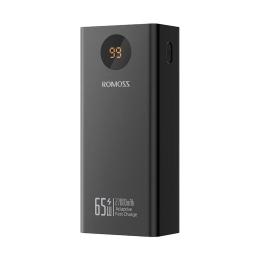 Зовнішній портативний акумулятор Romoss PEA27S Pro Black 27000 mAh 65W