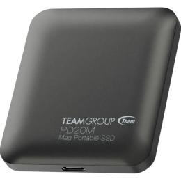 Зовнішній SSD диск Team PD20M Mag 1TB USB3.2 Gen2x2 Titanium Gray (TPSEG2001T0C108)