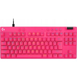 Клавіатура Logitech G PRO X TKL RAPID Wired Gaming Linear USB EMEA28i-935 Magenta Eng/Ukr (L920-013253)
