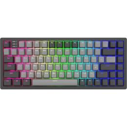 Клавіатура Dark Project KD83A PBT Mechanical Gateron Cap Teal Black Gray ENG/UA (KB-GCT-871-100004)