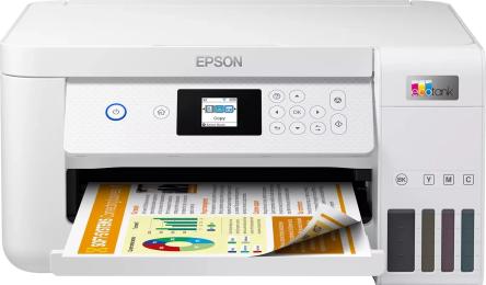 Багатофункціональний пристрій Epson Eco Tank L4266 White (C11CJ63414)
