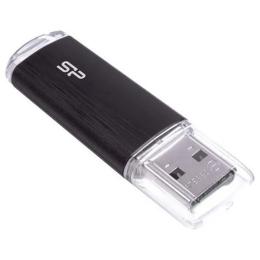 Флеш память Silicon Power Ultima U02 SP064GBUF2U02V1K Black 64 GB USB 2.0