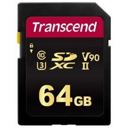 Карта памяті Transcend 700S TS64GSDC700S Carmine Red 64GB SDXC Class 10 UHS-II