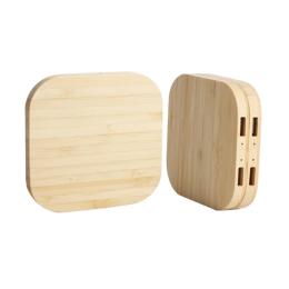 Бездротовий зарядний пристрій Infinity Q-8 Wood