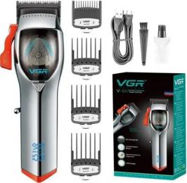 Машинка для стрижки VGR V-647 Silver