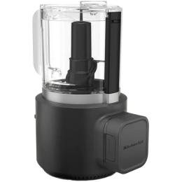 Кухонний комбайн KitchenAid Go 5KFCR531BM Black 12V, бездротовий зі знімною батареєю, з акумулятором