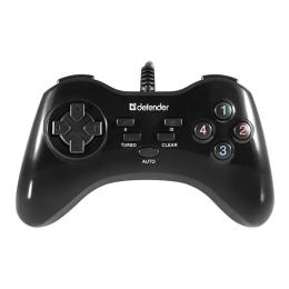 Геймпад Defender Game Master G2 Black дротовий