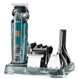 Машинка для стрижки VGR V-102 Black Blue (40099)