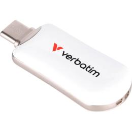 Флеш память Verbatim Plectra USB-C 512 ГБ White (30231)