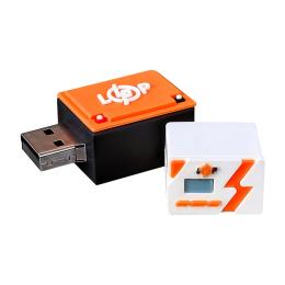 Флеш память LogicPower LP23683 16 ГБ Black Orange