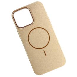 Чохол-накладка Infinity Case With Magentic iPhone 15 Pro Max Glitter Gold