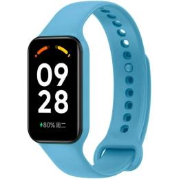 Ремінець для фітнес-браслету ArmorStandart Silicon Band для Xiaomi Mi Band 9 Active/8 Active/Redmi Smart Band 2 Light Blue (ARM73999)