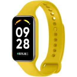 Ремінець для фітнес-браслету ArmorStandart Silicon Band для Xiaomi Mi Band 9 Active/8 Active/Redmi Smart Band 2 Yellow (ARM74002)