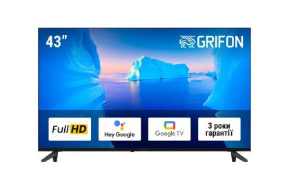 Телевізор Grifon Diva DV43FSB Black 43