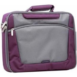 Сумка для ноутбука Sumdex Passage Single Compartment Computer Brief Gray Purple 15.6 (PON-301PL)