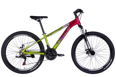 Велосипед SPACE Phaeton DD FR 26 2025 рама 13 Green Pink (OPS-SP-26-046)