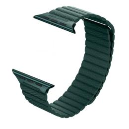 Ремінець для смарт-годинника Infinity Apple Watch Leather Loop 38mm/40mm/41mm Forest Green
