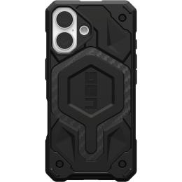 Чохол-накладка UAG Monarch Pro для iPhone 16 Carbon Fiber (114458114242)