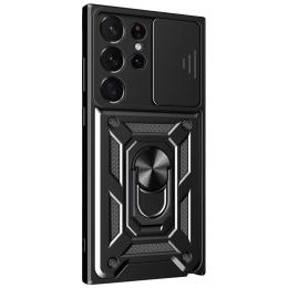 Чохол-накладка EpiK Camshield Serge Ring для Samsung Galaxy S25 Ultra Black (00000075728_7)