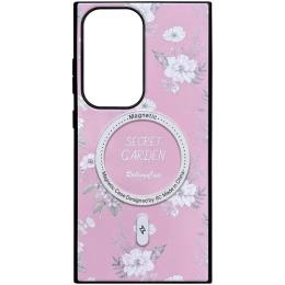 Чохол-накладка EpiK Soft Secret Garden with MagFit для Samsung Galaxy S25 + Pink (00000075999_4)
