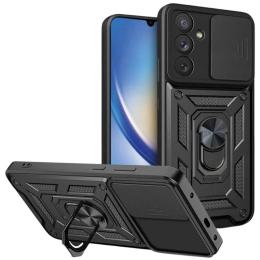 Чохол-накладка EpiK Camshield Serge Ring для Samsung Galaxy S25 + Black (00000076303_7)