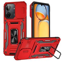 Чохол-накладка EpiK Camshield Army Ring для Xiaomi Redmi 14C/A4/Poco C75 Red (00000076081_3)