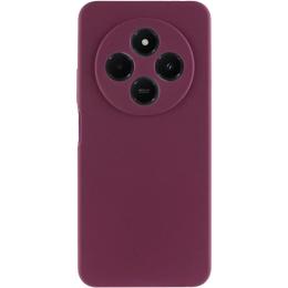 Чохол-накладка Lakshmi Silicone Cover Full Camera (AAA) для Xiaomi Redmi 14C/Poco C75 Plum