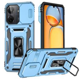 Чохол-накладка EpiK Camshield Army Ring для Xiaomi Redmi 13C/Poco C65 Light Blue (00000072802_1)