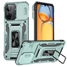 Чохол-накладка EpiK Camshield Army Ring для Xiaomi Redmi 13C/Poco C65 Light Green (00000072802_2)