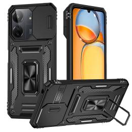Чохол-накладка EpiK Camshield Army Ring для Xiaomi Redmi 13C/Poco C65 Black (00000072802_6)