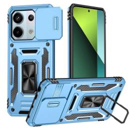 Чохол-накладка EpiK Camshield Army Ring для Xiaomi Redmi Note 13 Pro 4G/Poco M6 Pro 4G Light Blue (00000072804_1)