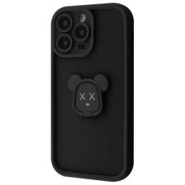 Чохол-накладка Infinity Pretty Case iPhone 16 Pro Max Bear Black (606810809)
