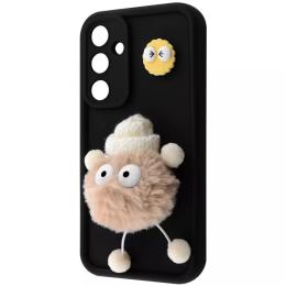 Чохол-накладка Infinity Pretty Things Case Samsung Galaxy A26 Brown Fluffy White (612240809)