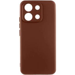 Чохол-накладка Lakshmi Silicone Cover Full Camera (AA) для Xiaomi Redmi Note 13 Pro 4G/Poco M6 Pro 4G Brown