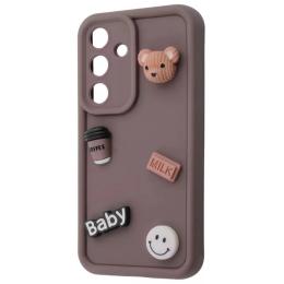 Чохол-накладка Infinity Pretty Things Case Samsung Galaxy S25 Plus Bear Brown (612820809)