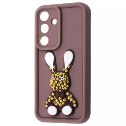 Чохол-накладка Infinity Pretty Things Case Samsung Galaxy S25 Plus Brown Rabbit (612820810)