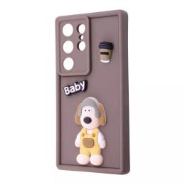 Чохол-накладка Infinity Pretty Things Case Samsung Galaxy S25 Ultra Brown Baby (612830808)