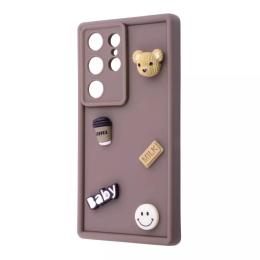 Чохол-накладка Infinity Pretty Things Case Samsung Galaxy S25 Ultra Bear Brown (612830809)