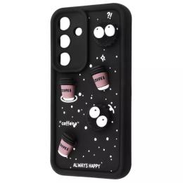Чохол-накладка Infinity Pretty Things Case Samsung Galaxy S25 Black Coffee (612810806)