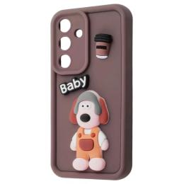 Чохол-накладка Infinity Pretty Things Case Samsung Galaxy S25 Brown Baby (612810808)
