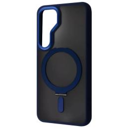 Чохол-накладка WAVE Attraction Case with Magnetic Ring Samsung Galaxy S25 Blue (612360004)
