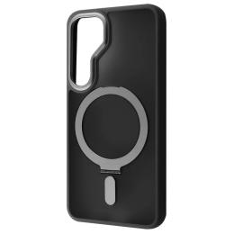 Чохол-накладка WAVE Attraction Case with Magnetic Ring Samsung Galaxy S25 Gray (612360010)