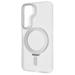 Чохол-накладка WAVE Attraction Case with Magnetic Ring Samsung Galaxy S25 White (612360003)