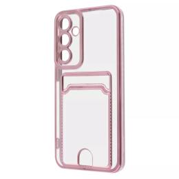 Чохол-накладка WAVE Metal Pocket Case Samsung Galaxy S23 FE Pink