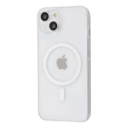 Чохол-накладка WAVE Premium Crystal Case with Magnetic Ring iPhone 14 Transparent